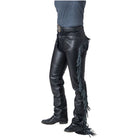 Smooth Leather Equitation Chaps - Henderson's Western Store