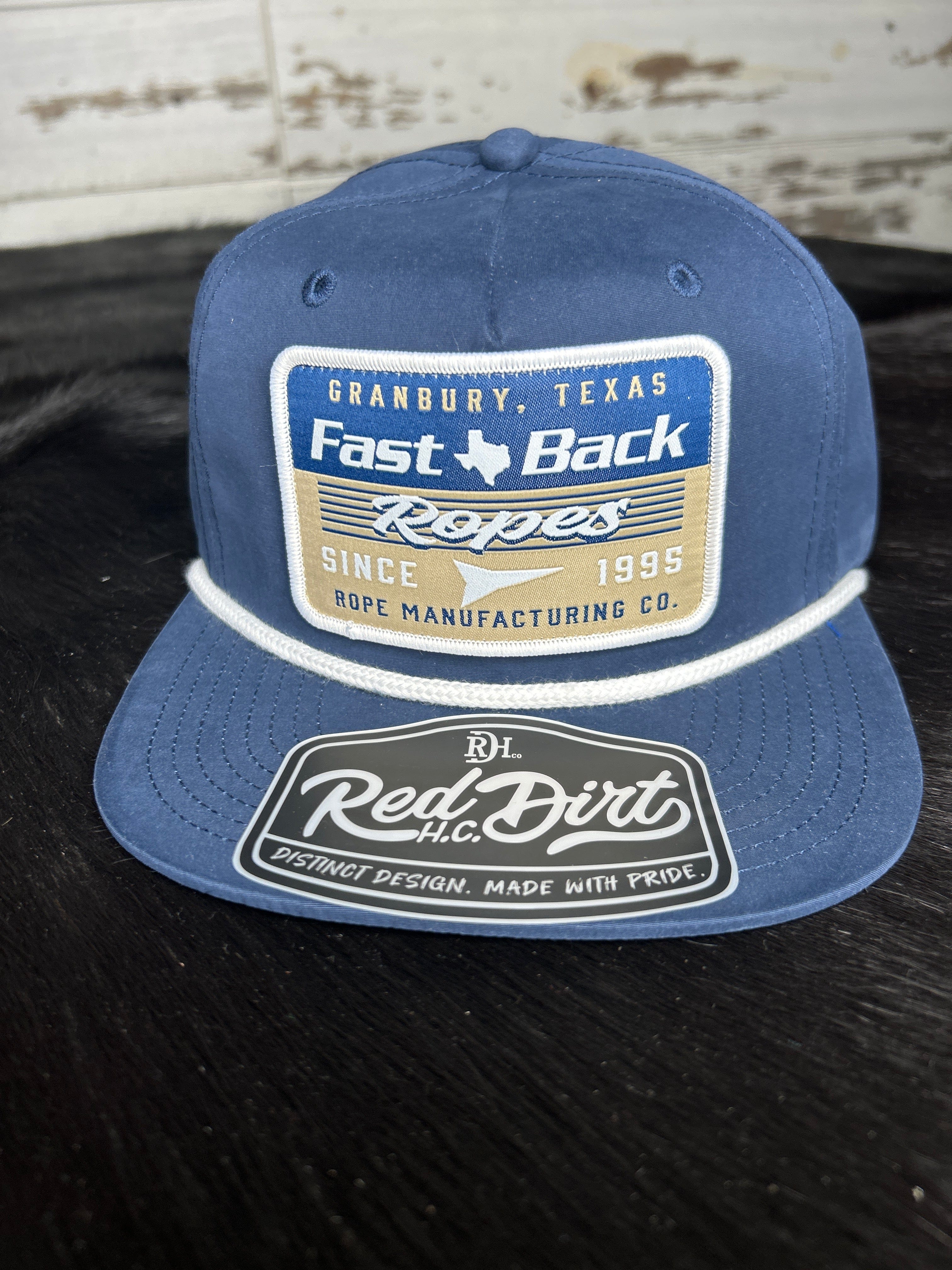 Red Dirt Hat ~ Fast Back Navy - Henderson's Western Store