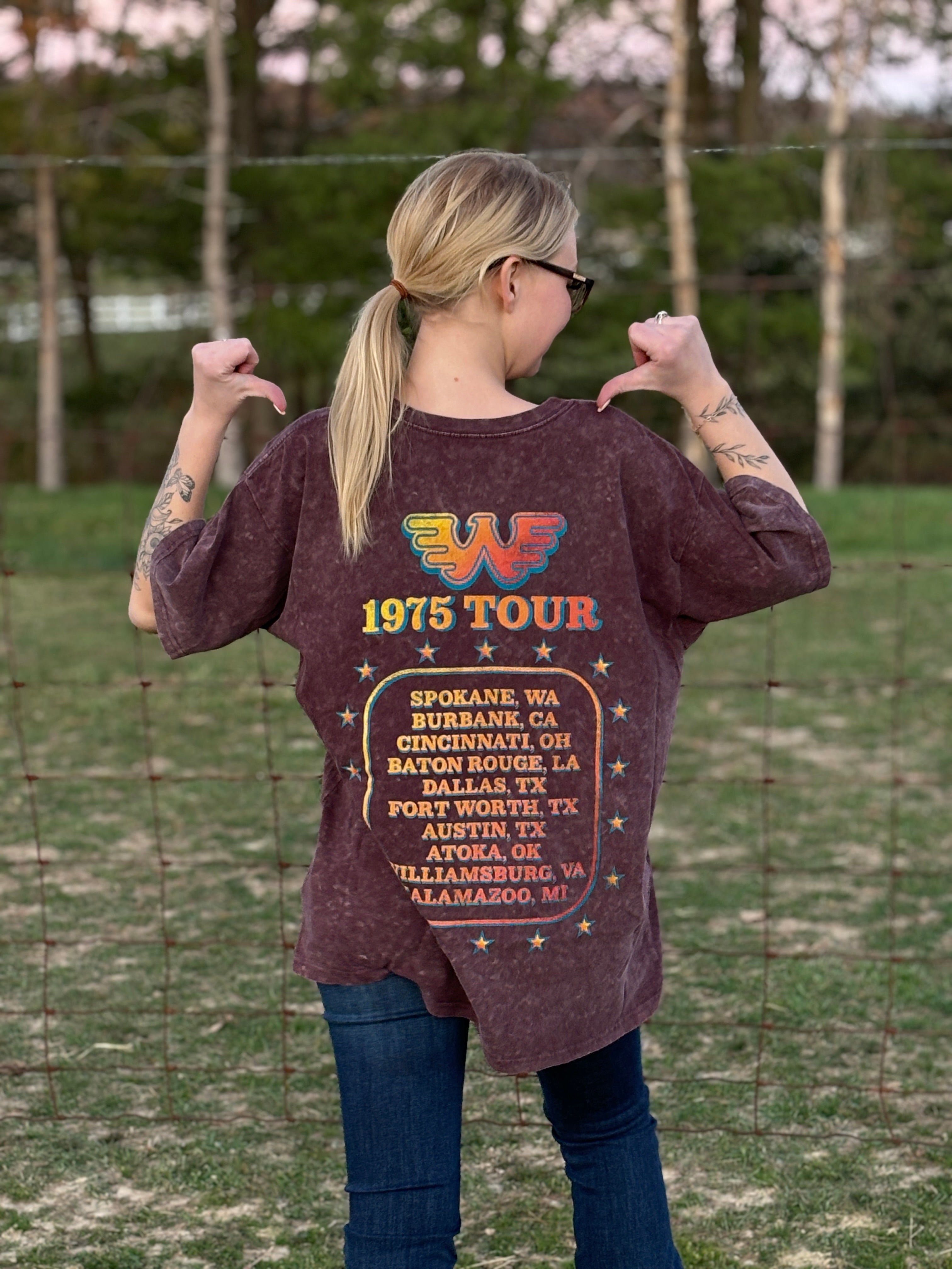 Waylon Jennings Tee by Wrangler - Henderson's Western Store