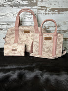Wrangler Camo Print Collection Duffle Bag -Pink - Henderson's Western Store