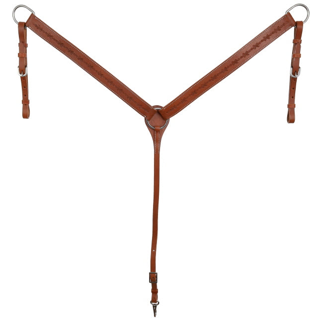 Breastcollar W/Barbed Wire Tooling - Henderson's Western Store