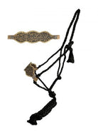 Mule Tape Halter ~ Tooled Flower - Henderson's Western Store
