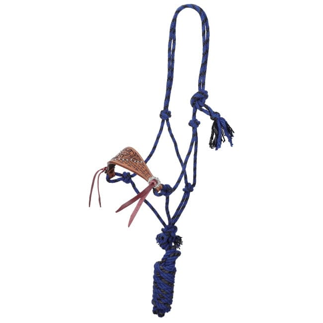 Mohair Cowboy Knot Halter ~ Midnight Canopy - Henderson's Western Store