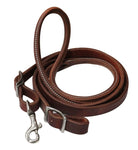 Oiled Leather Contest Reins - Henderson's Western Store