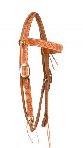 Leather Browband - Henderson's Western Store