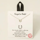 Forged in Belief Pendant Necklace - Henderson's Western Store