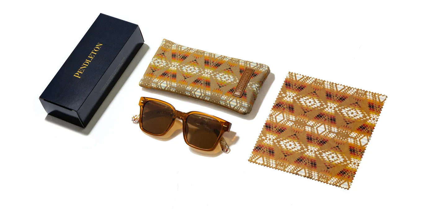 Pendleton Sunglasses - Coby: Brown Crystal / Mission Trails - Henderson's Western Store
