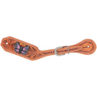 Silver Royal Butterfly Spur Straps - Henderson's Western Store