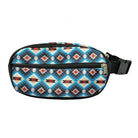 Hip Pack (Fanny Pack) Bag ~ Blue Aztec - Henderson's Western Store
