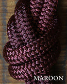 Classic Collection Lead Ropes ~ Maroon - Henderson's Western Store