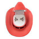 Cowboy Hat Earrings ~ Barrel Racer - Henderson's Western Store