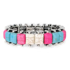 Western Square Cut Stretch Bracelet - Henderson's Western Store
