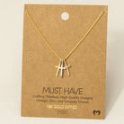Triple Cross Pendant Necklace - Henderson's Western Store
