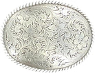 Floral Western Belt Buckle - Henderson's Western Store