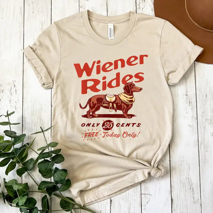 Weiner Rides Tee - Henderson's Western Store