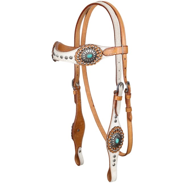 Showman Southern Belle Browband Headstall and Breastcollar Set - Henderson's Western Store