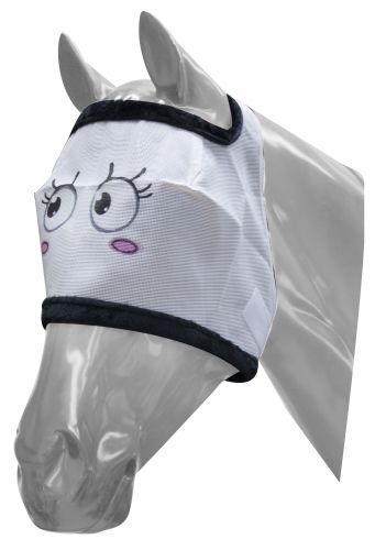 Funny Face Fly Mask ~ Blushing - Henderson's Western Store
