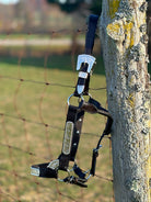 Dark Leather Show Halter ~ Sliver Bar - Henderson's Western Store