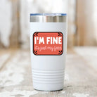 Western Sticker ~ I'm Fine It's Just My Face - Henderson's Western Store