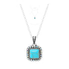 Turquoise Crystal Western Necklace - Henderson's Western Store