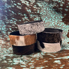 Cowhide Coaster Holder - Henderson's Western Store