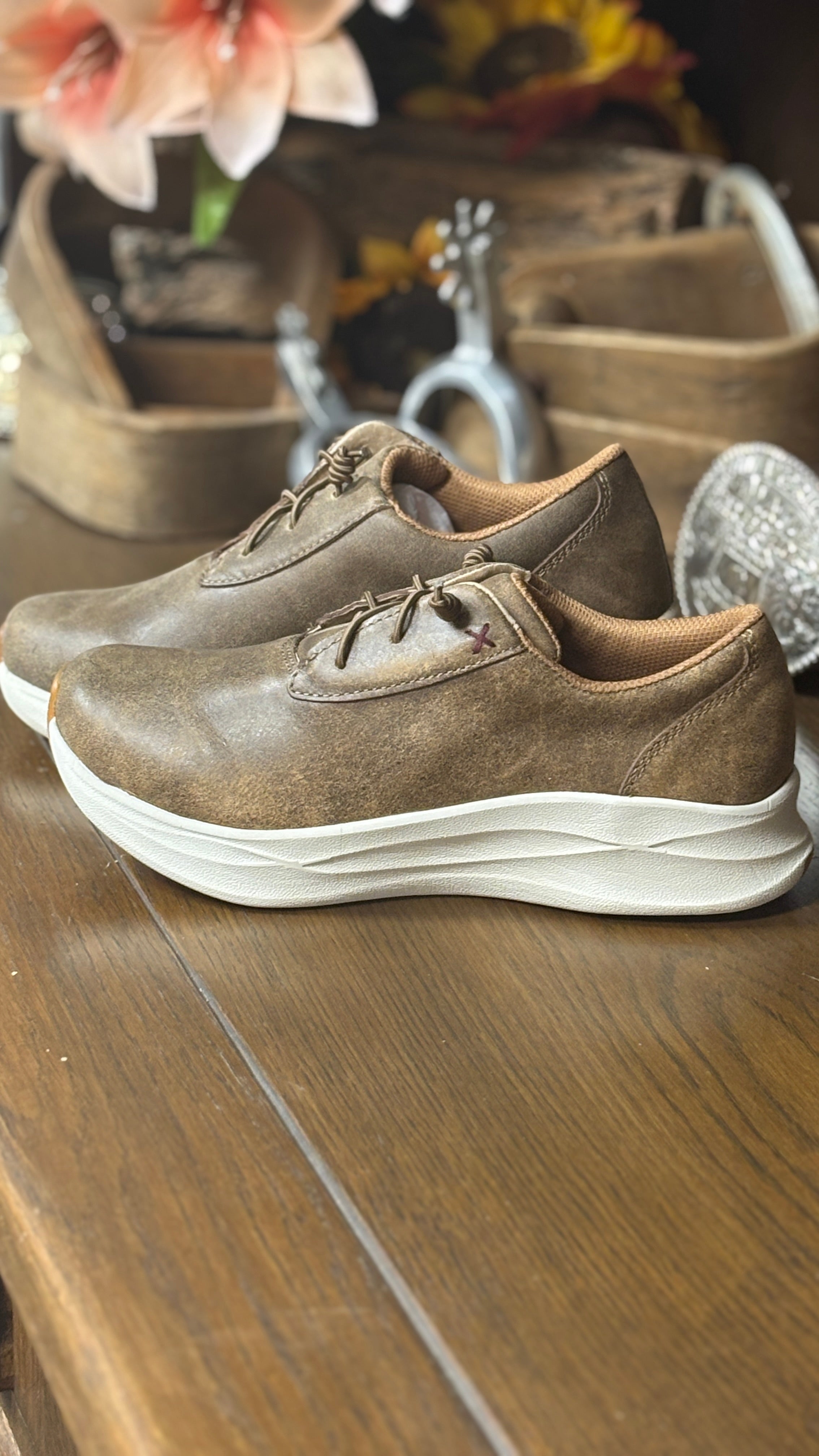 Feather X Casual Shoe by Twisted X ~ Bomber - Henderson's Western Store