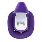 Cowboy Hat Earrings ~ Horse Head - Henderson's Western Store