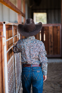 Load image into Gallery viewer, Boy&#39;s Cinch Paisley Print - Henderson&#39;s Western Store