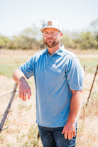 Arenaflex Polo by Cinch ~ Lt Blue - Henderson's Western Store