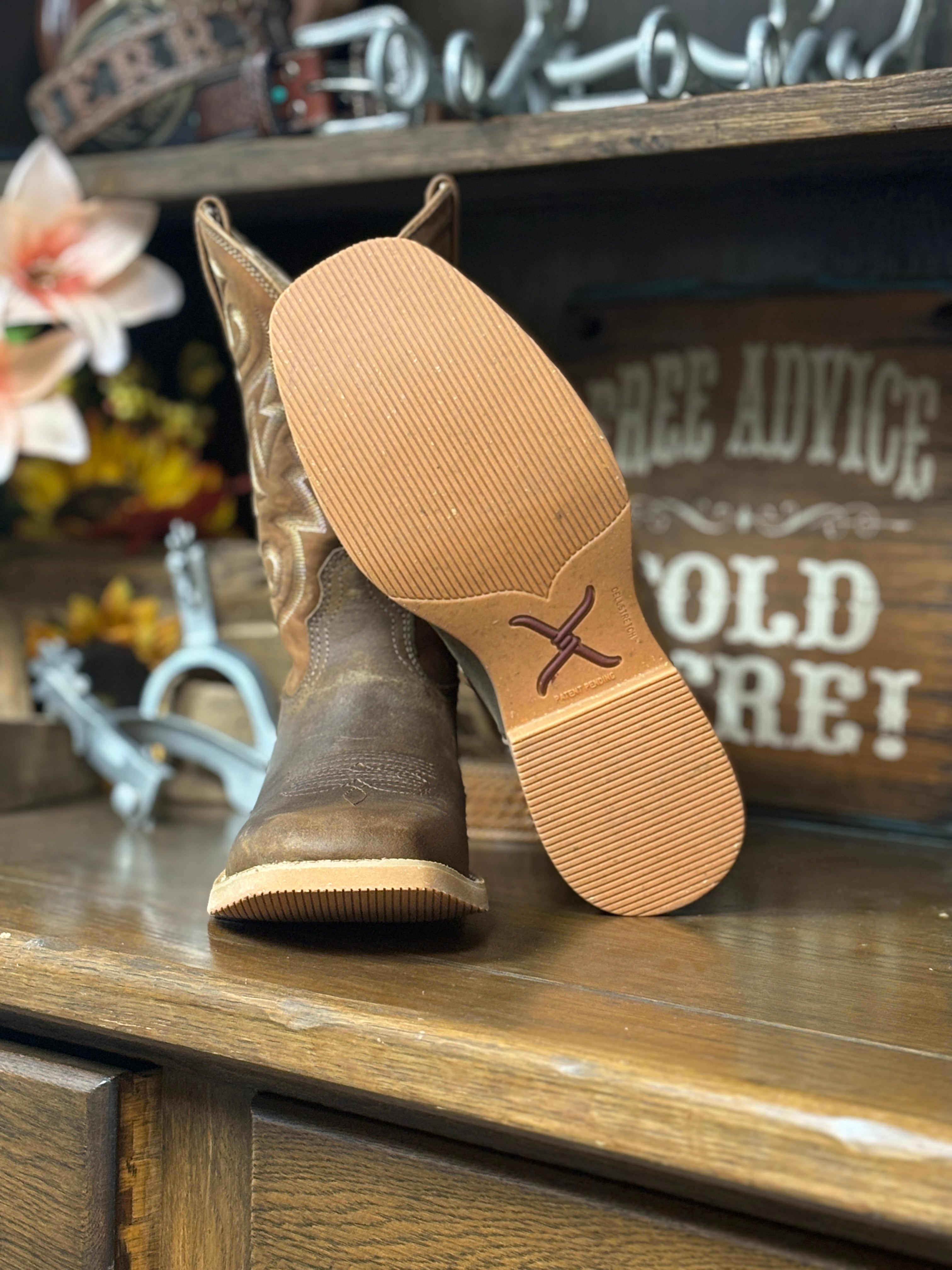 Tech X Boot by Twisted X ~ Orange | Henderson's Western Store