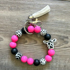 Cow Head Silicone Keychain - Henderson's Western Store