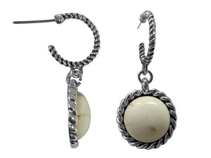 Load image into Gallery viewer, Western Style Semi-precious Stone Drop Post Earrings - Henderson&#39;s Western Store