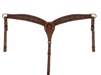 Leather Tapered Breast Collar - Henderson's Western Store