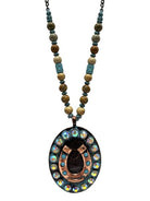 Horse Shoe Copper Pendant Necklace - Henderson's Western Store