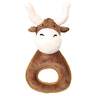 Longhorn Squeaker & Handle Plush Dog Toy - Henderson's Western Store