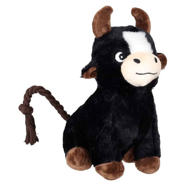 Steer Squeaker & Rope Plush Dog Toy - Henderson's Western Store