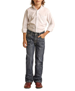 Load image into Gallery viewer, Boy&#39;s BB Gun Regular Fit Jeans by Rock &amp; Roll ~ Med Vintage - Henderson&#39;s Western Store