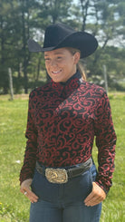 Scarlet Branches Ladies Front Zip Show Shirt - Henderson's Western Store