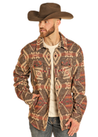 Aztec Shirt Jacket by Rock & Roll - Henderson's Western Store