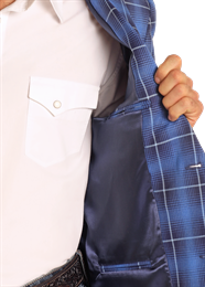 Men's Plaid Blazer by Rock & Roll - Henderson's Western Store