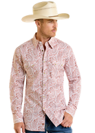 Paisley Print by Rock & Roll ~ Cream - Henderson's Western Store