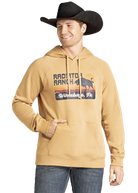 Dale Brisby Graphic Hoodie ~ Camel - Henderson's Western Store