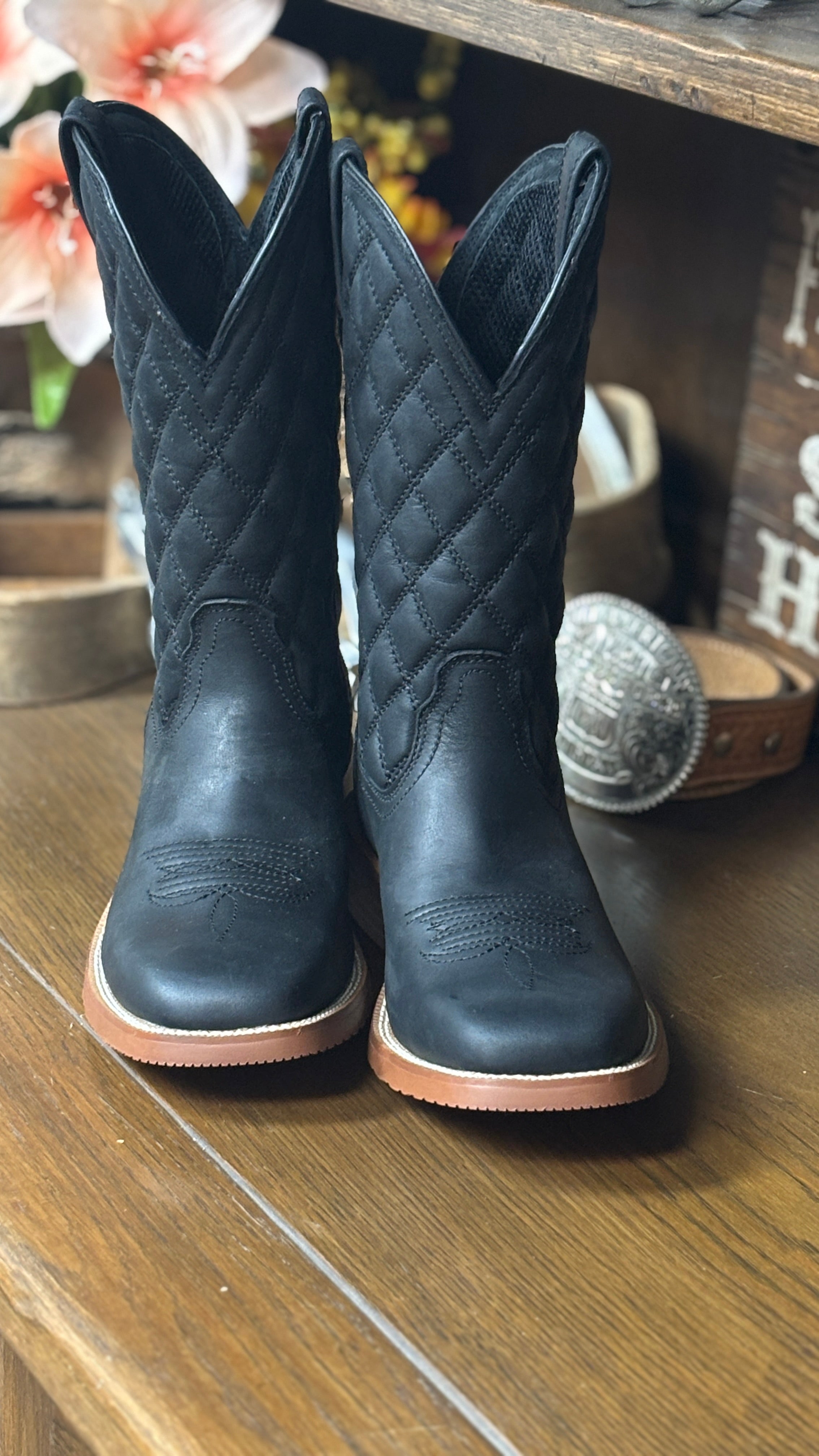 Ladies TechX Boot by Twisted X ~ Black - Henderson's Western Store