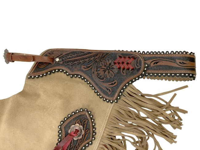 Wildflower Brown Chinks - Henderson's Western Store