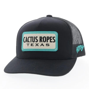 Load image into Gallery viewer, Cactus Rose Cap ~ Black - Henderson&#39;s Western Store