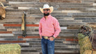 CueroLine Classic Western Shirt ~ Coral - Henderson's Western Store