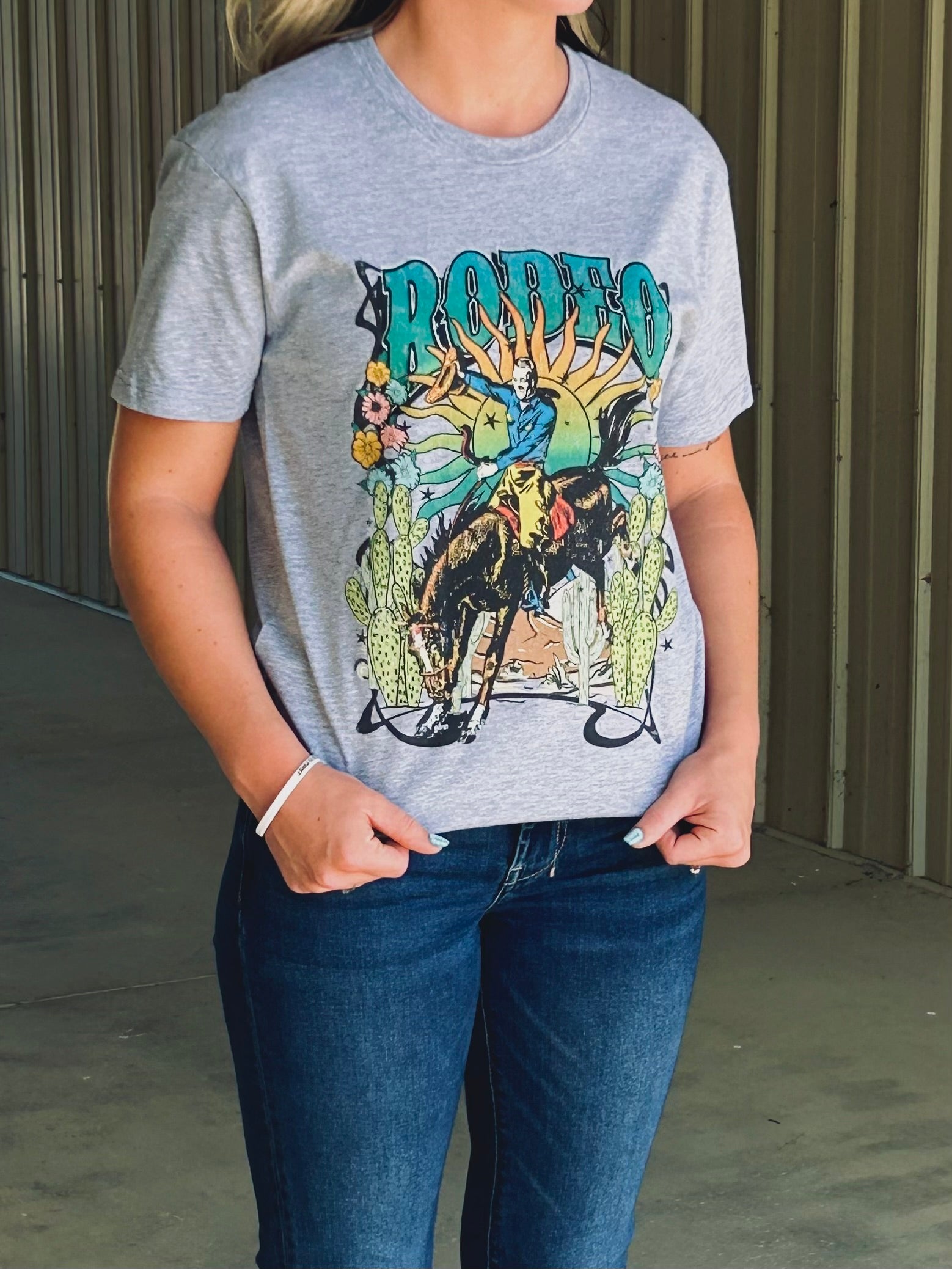 Rodeo Cowboy Tee - Henderson's Western Store