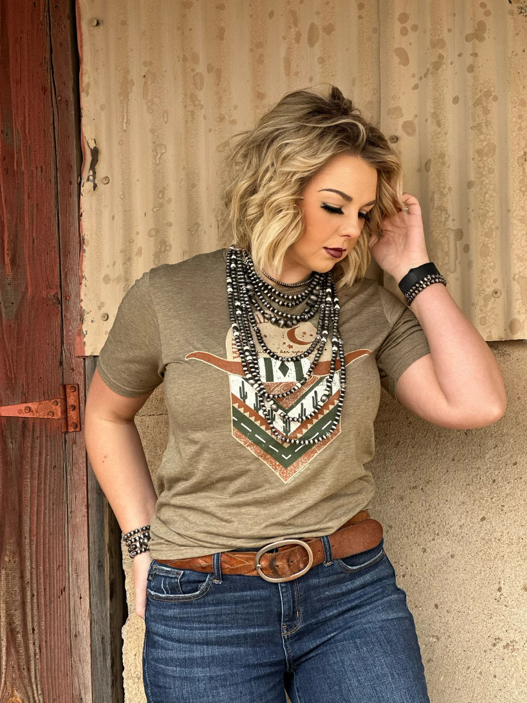 Wild Child Fire in Your Eyes Tee - Henderson's Western Store