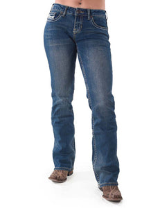 Load image into Gallery viewer, Don&#39;t Fence Me In Jeans by Cowgirl Tuff - Henderson&#39;s Western Store
