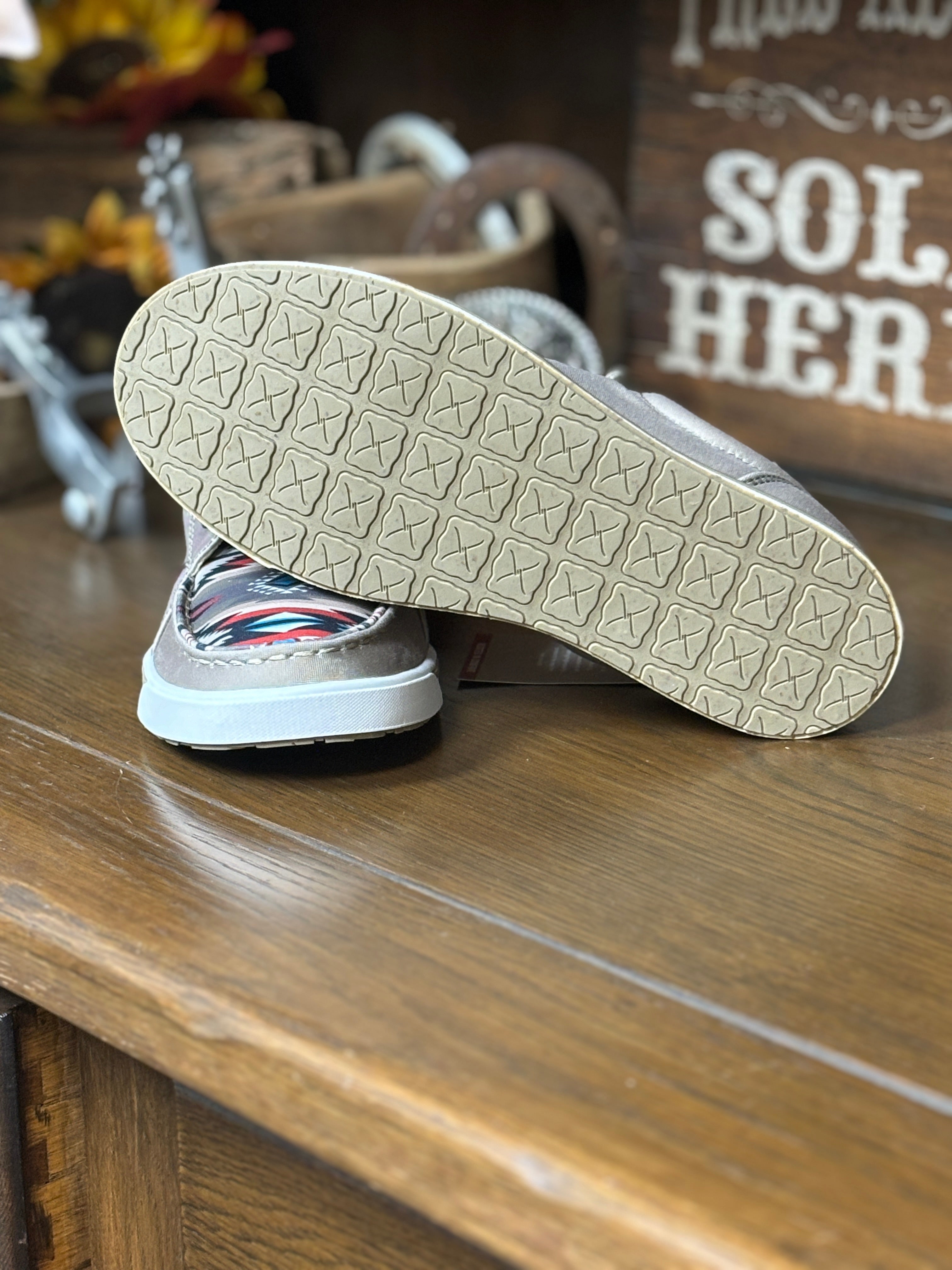 Ladies Twisted X Kicks ~ Sage Aztec - Henderson's Western Store